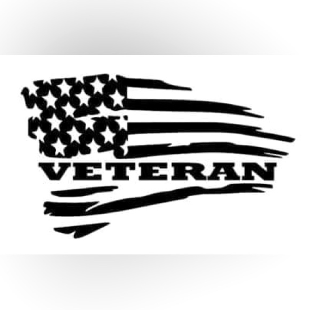 Veteran Flag Vinyl Decal